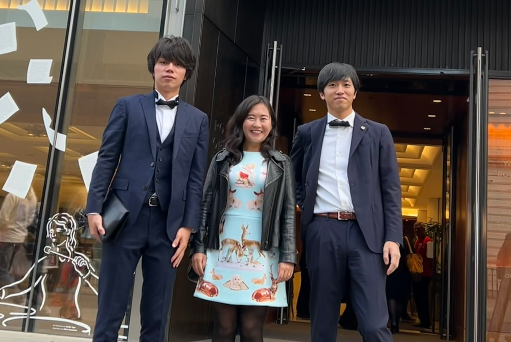 忘れられないロンドンでの授賞式