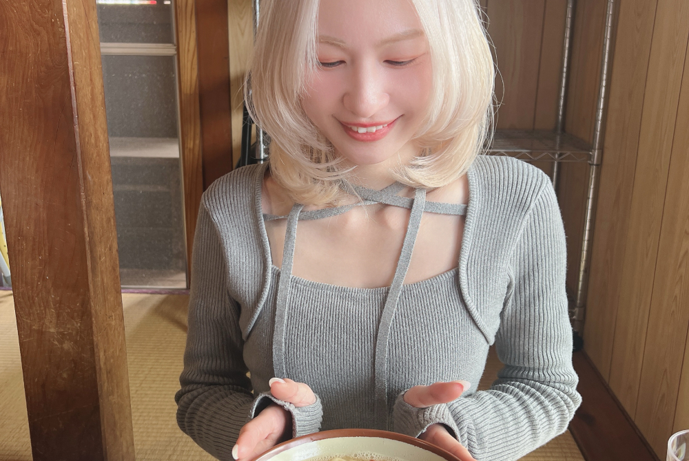 食べることが大好きです