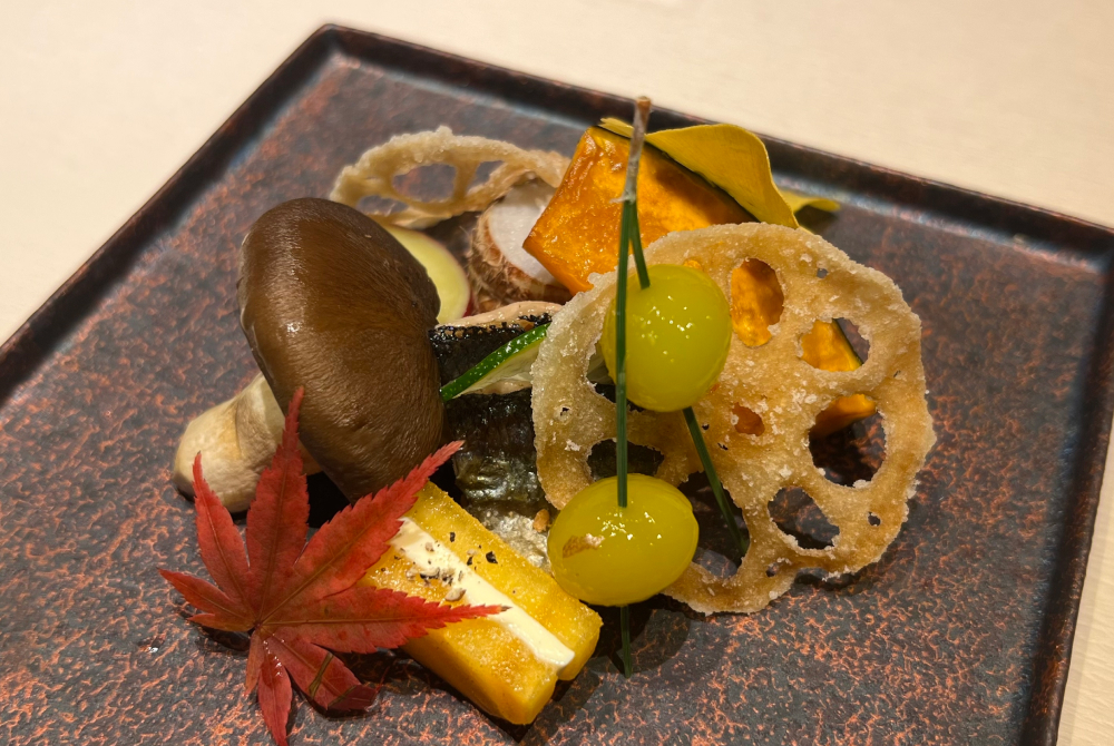 ご褒美に美味しいご飯を食べに行っています！